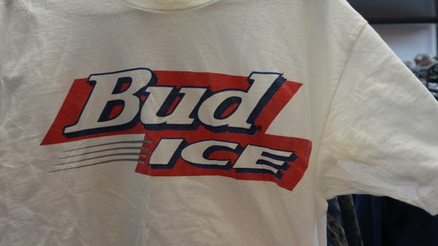 Vintage Bud Ice Penguin Tee Large